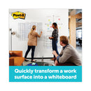 Post-it Dry Erase Surface, 50 ft x 4 ft, White