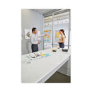 Post-it Clear Top Pop-up Note Dispenser, For 3 x 3 Pads, Black, Includes 50-Sheet Pad of Canary Yellow Pop-up Pad