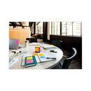 Post-it Full Stick Notes, 3" x 3", Energy Boost Collection Colors, 25 Sheets/Pad, 4 Pads/Pack