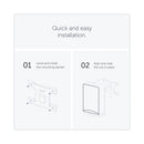 Kimberly-Clark Professional* ICON Automatic Soap and Sanitizer Dispenser, 1.2 L, 8.06 x 14.18 x 4.75, White Mosaic