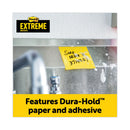 Post-it Water-Resistant Self-Stick Notes, 3" x 3", Assorted Colors, 45 Sheets/Pad, 12 Pads/Pack