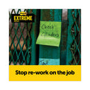 Post-it Water-Resistant Self-Stick Notes, 3" x 3", Assorted Colors, 45 Sheets/Pad, 12 Pads/Pack