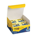 Post-it Original Canary Yellow Pop-up Refill Value Pack, 3" x 3", Canary Yellow, 100 Sheets/Pad, 24 Pads/Pack