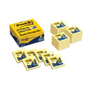Post-it Original Canary Yellow Pop-up Refill Value Pack, 3" x 3", Canary Yellow, 100 Sheets/Pad, 24 Pads/Pack