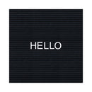 MasterVision White Plastic Set of Letters, Numbers and Symbols, Uppercase, 1"h