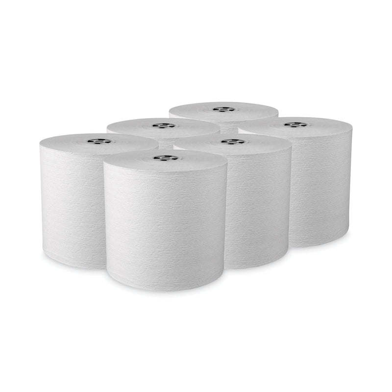 Scott Pro Hard Roll Paper Towels with Absorbency Pockets, for Scott Pro Dispenser, Gray Core Only, 7.5" x 900 ft, 6 Rolls/Carton