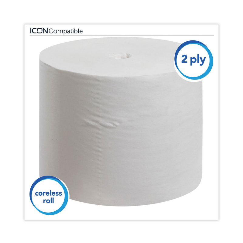 Scott Essential Coreless SRB Bathroom Tissue, Septic Safe, 2-Ply, White, 1,000 Sheets/Roll, 36 Rolls/Carton