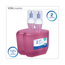 Scott Pro Foam Skin Cleanser with Moisturizers, Citrus Floral, 1.2 L Refill, 2/Carton