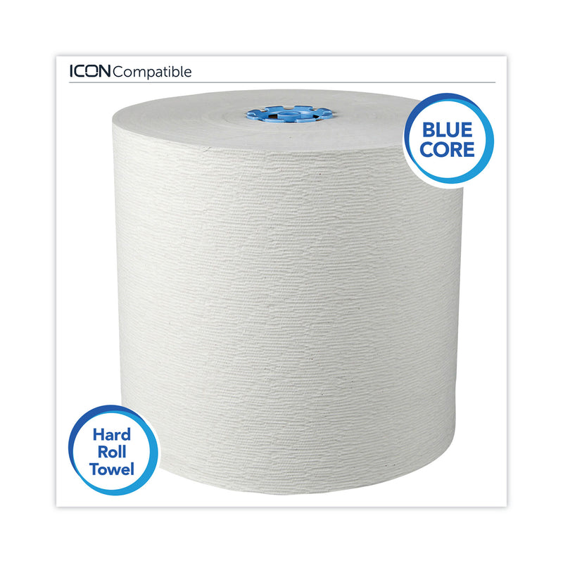 Scott Pro Hard Roll Paper Towels with Absorbency Pockets, for Scott Pro Dispenser, Blue Core Only, 7.5" x 900 ft, 6 Rolls/Carton