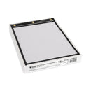 C-Line Heavy-Duty Super Heavyweight Plus Stitched Shop Ticket Holders, Clear/Black, 9 x 12, 15/Box