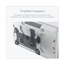 Kimberly-Clark Professional* ICON Coreless Standard Roll Toilet Paper Dispenser, 8.43 x 13 x 7.25, White Mosaic