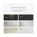 Kimberly-Clark Professional* ICON Coreless Standard Roll Toilet Paper Dispenser, 8.43 x 13 x 7.25, White Mosaic