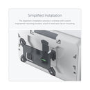 Kimberly-Clark Professional* ICON Coreless Standard Roll Toilet Paper Dispenser, 8.43 x 13 x 7.25, Black Mosaic