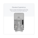 Kimberly-Clark Professional* ICON Coreless Standard Roll Toilet Paper Dispenser, 7.18 x 13.37 x 7.06, Silver Mosaic