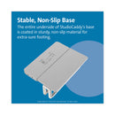 Kensington StudioCaddy with Qi Wireless Charging for Apple Devices, USB-A; USB-C, Silver