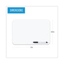 MasterVision Dry Erase Lap Board, 11 7/8 x 8 14, Frameless