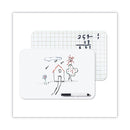 MasterVision Dry Erase Lap Board, 11 7/8 x 8 14, Frameless