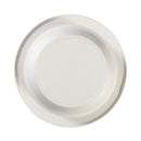 Hefty ECOSAVE Tableware, Plate, Bagasse,  6.75" dia, White, 30/Pack