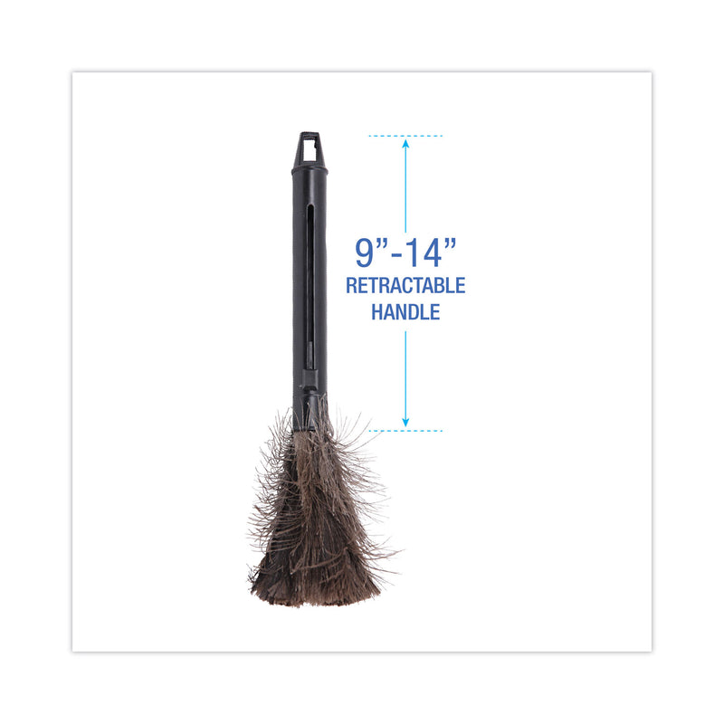 Boardwalk Retractable Feather Duster, 9" to 14" Handle