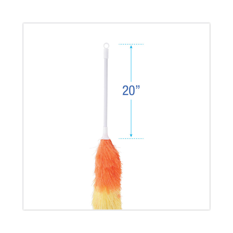 Boardwalk Polywool Duster w/20" Plastic Handle, Assorted Colors