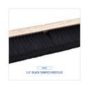 Boardwalk Floor Brush Head, 2.5" Black Tampico Fiber Bristles, 36" Brush