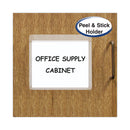 C-Line Self-Adhesive Labeling Pockets, Top Load, 3.75 x 3, Clear, 25/Pack