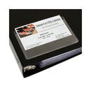 C-Line Self-Adhesive Business Card Holders, Top Load, 2 x 3.5, Clear, 10/Pack