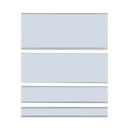 C-Line Clear Magnetic Label Holders, Side Load, 6 x 2, 10/Pack