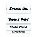 C-Line Clear Magnetic Label Holders, Side Load, 6 x 2, 10/Pack