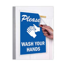 C-Line Display Pockets, 8.5 x 11, Polypropylene, 10/Pack