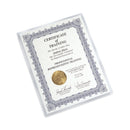 C-Line Quick Cover Laminating Pockets, 12 mil, 9.13" x 11.5", Gloss Clear, 25/Box