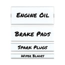 C-Line Clear Magnetic Label Holders, Side Load, 6 x 1, 10/Pack