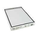 C-Line Shop Ticket Holders, Stitched, Both Sides Clear, 75", 11 x 17, 25/Box