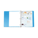 C-Line Business Card Binder Pages, For 2 x 3.5 Cards, Clear, 20 Cards/Sheet, 10 Sheets/Pack