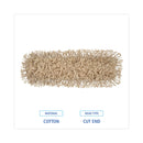 Boardwalk Industrial Dust Mop Head, Hygrade Cotton, 24w x 5d, White