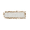 Boardwalk Industrial Dust Mop Head, Hygrade Cotton, 24w x 5d, White