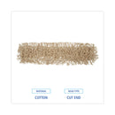 Boardwalk Industrial Dust Mop Head, Hygrade Cotton, 36w x 5d, White