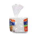 Hefty Soak Proof Tableware, Foam Plates, 8.88" dia, White, 100/Pack