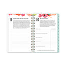 Blue Sky Day Designer Secret Garden Mint Frosted Weekly/Monthly Planner, 8 x 5, Multicolor Cover, 12-Month (Jan to Dec): 2023