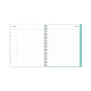 Blue Sky Chloe Frosted Monthly Planner, Chloe Artwork, 10 x 8, Blue Cover, 12-Month (Jan to Dec): 2023