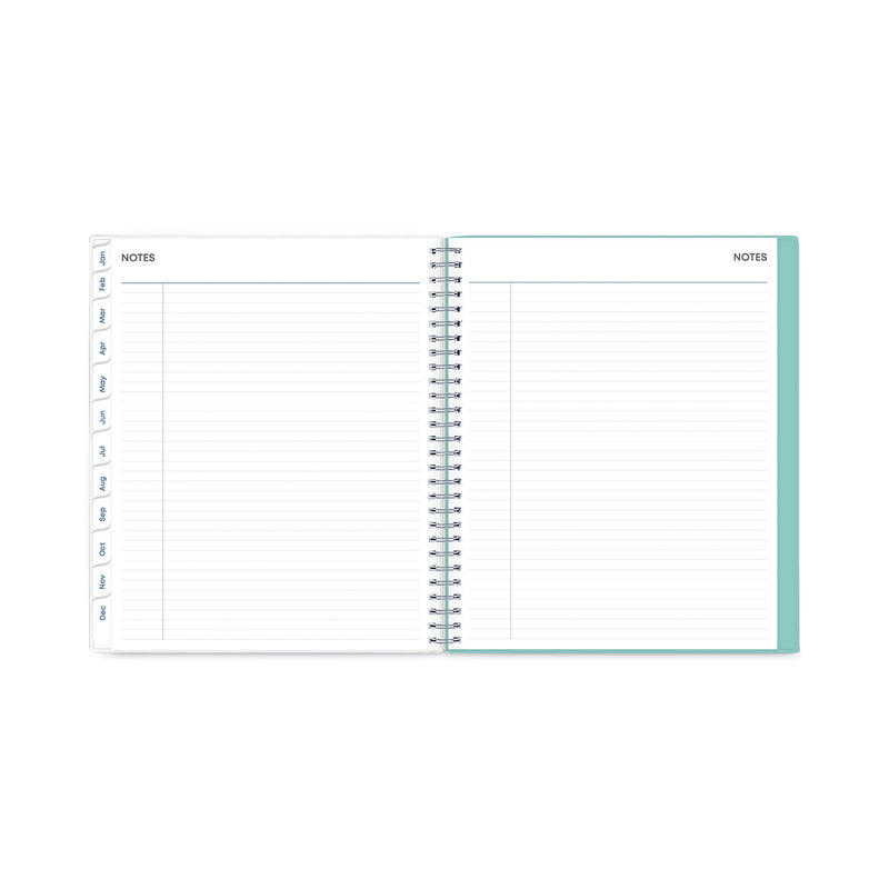 Blue Sky Chloe Frosted Monthly Planner, Chloe Artwork, 10 x 8, Blue Cover, 12-Month (Jan to Dec): 2023