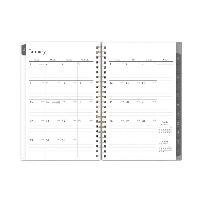Blue Sky Sophie Frosted Weekly/Monthly Planner, Sophie Floral Artwork, 8 x 5, Multicolor Cover, 12-Month (Jan to Dec): 2023