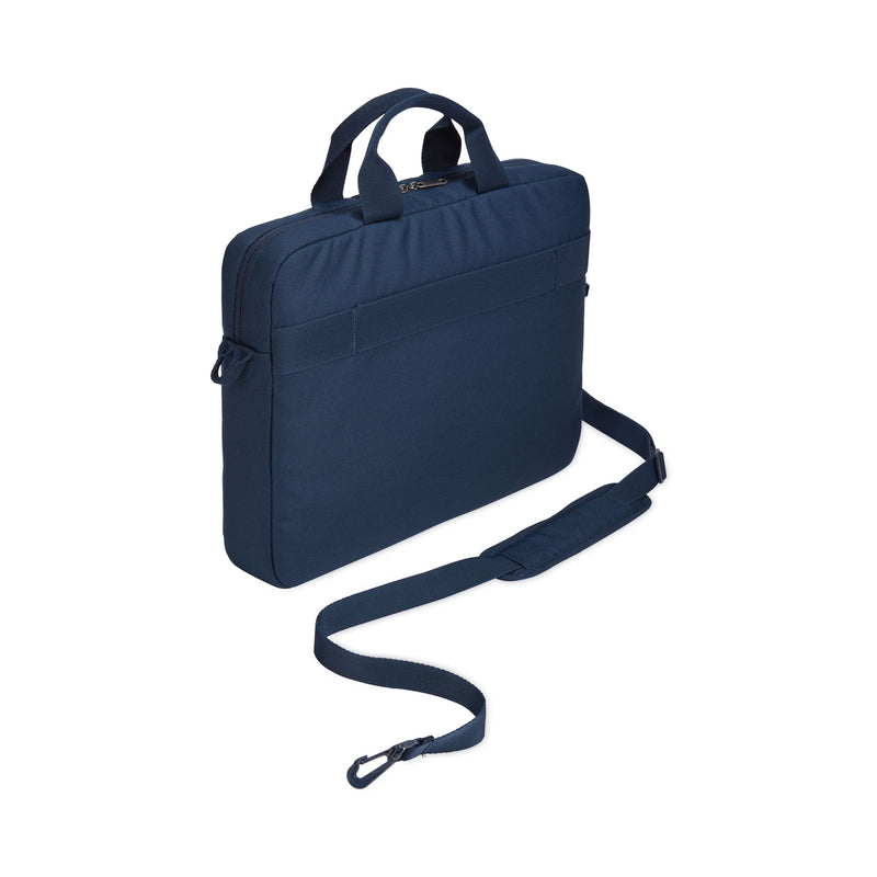 Case Logic Advantage Laptop Attache, Fits Devices Up to 15.6", Polyester, 16.1 x 2.8 x 13.8, Dark Blue