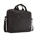 Case Logic Advantage Laptop Attache, Fits Devices Up to 15.6", Polyester, 16.1 x 2.8 x 13.8, Black