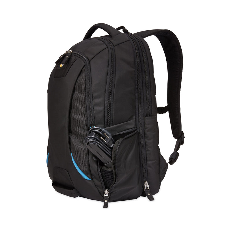 Case Logic Checkpoint Friendly Backpack, Fits Devices Up to 15.6", Polyester, 2.76 x 13.39 x 19.69, Black
