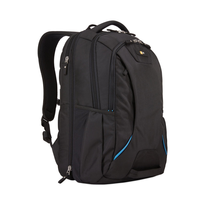 Case Logic Checkpoint Friendly Backpack, Fits Devices Up to 15.6", Polyester, 2.76 x 13.39 x 19.69, Black