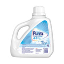 Purex Free and Clear Liquid Laundry Detergent, Unscented, 150 oz Bottle, 4/Carton