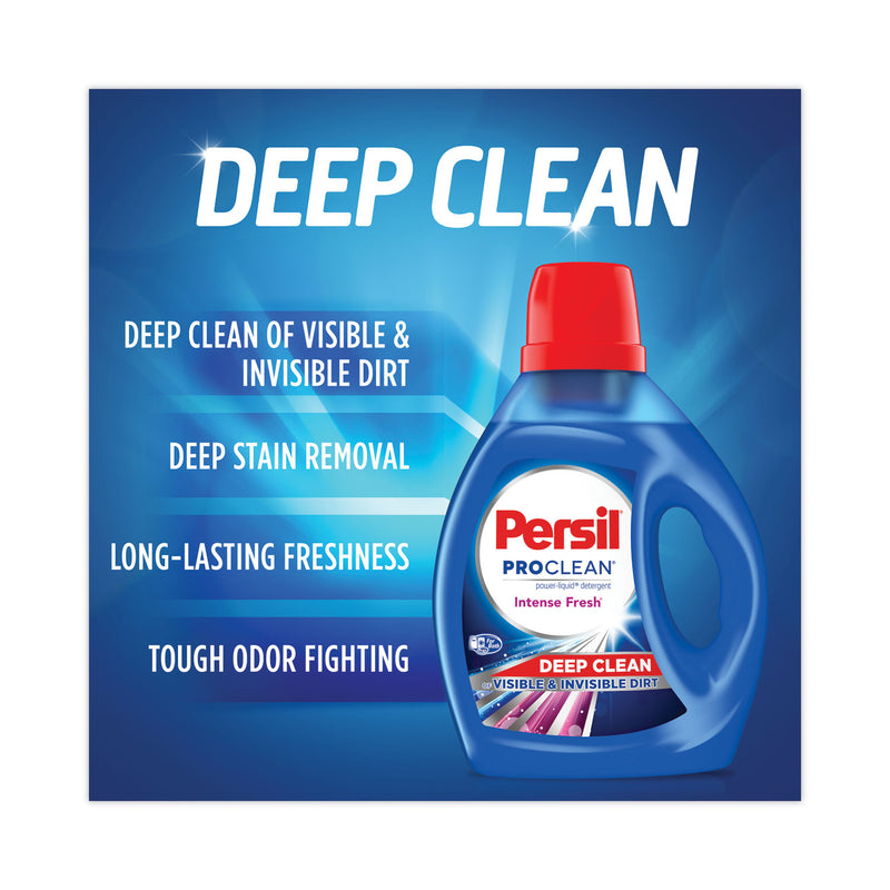 Persil Power-Liquid Laundry Detergent, Intense Fresh Scent, 100 oz Bottle