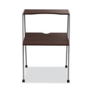 Linea Italia Kompass Flexible Home/Office Desk, 33" x 23.4" x 48", Mocha