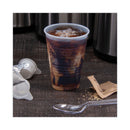 Dart High-Impact Polystyrene Tall Cold Cups, 12 oz, Translucent, 50/Pack